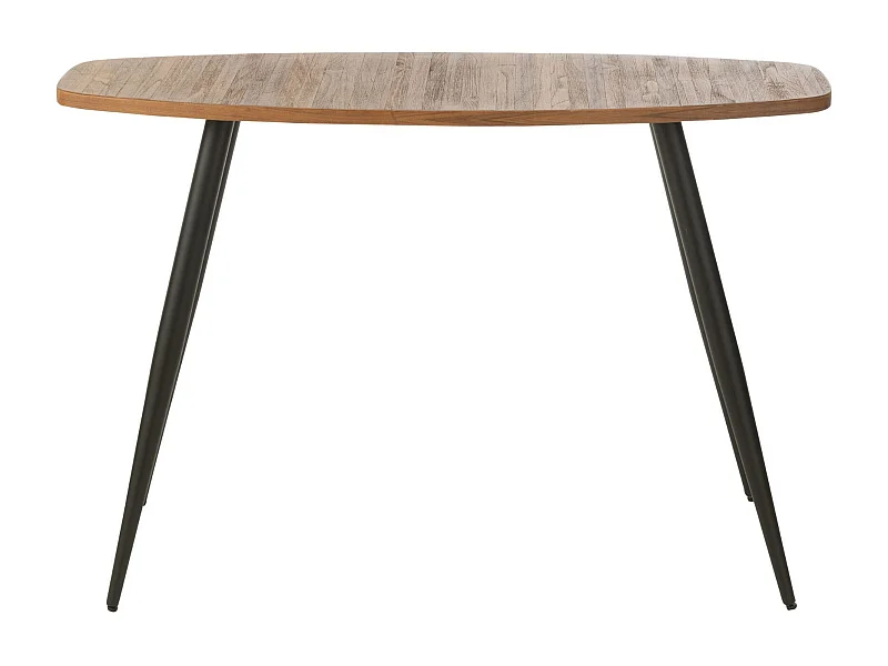 Console Ovale en Bois "Teck" 120cm Naturel