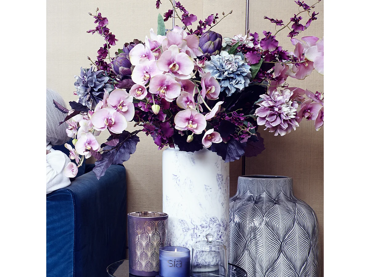 Tige d'Orchidée Phalaenopsis Forever - Mauve