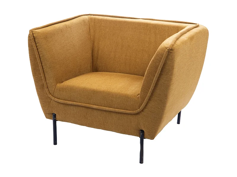 Fauteuil Provence moutarde
