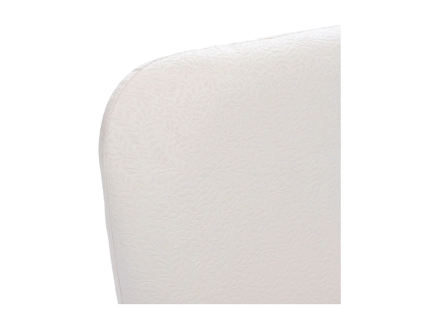 Fauteuil trendy en tissu et pieds en bois - ELIAD