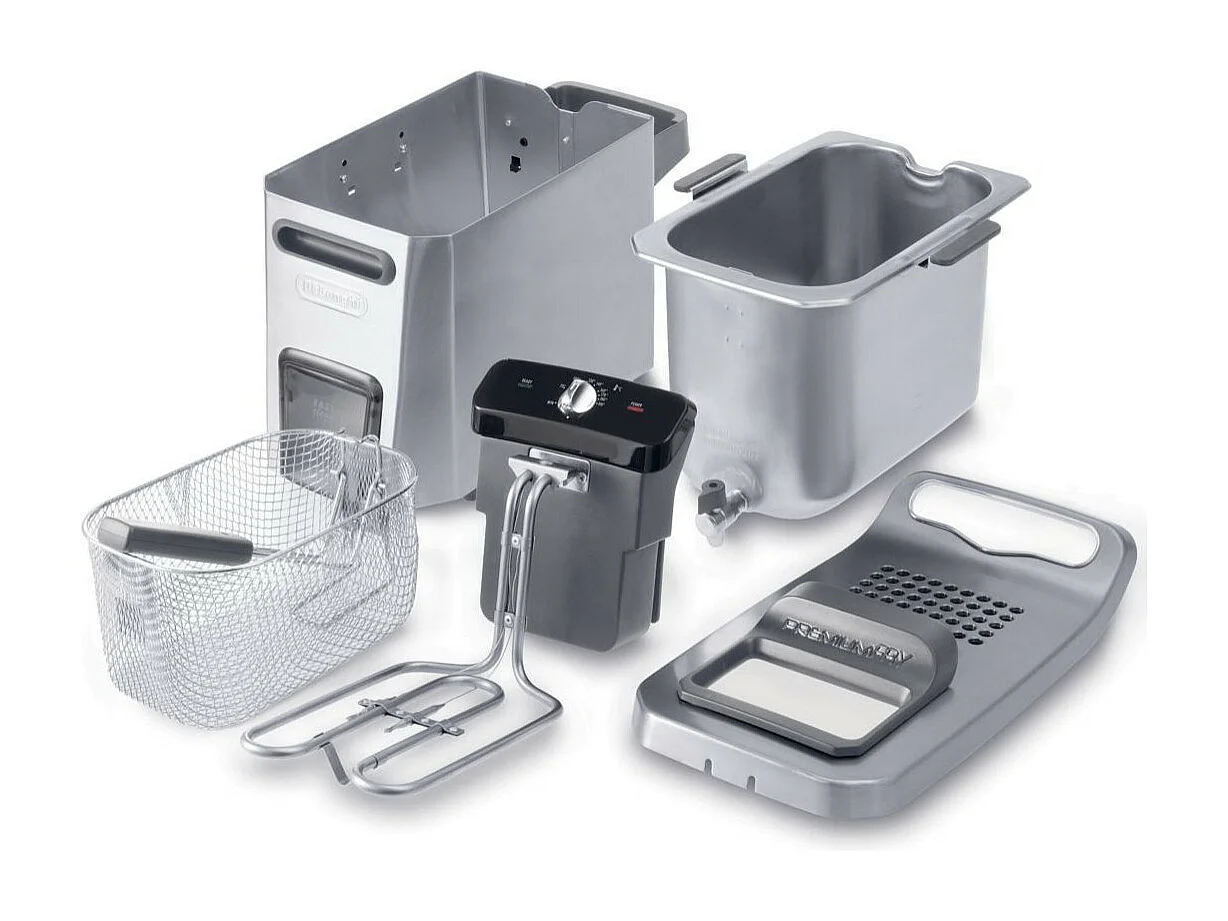 DELONGHI F44532CZ Friteuse electrique semi-professionnelle PremiumFry - Inox