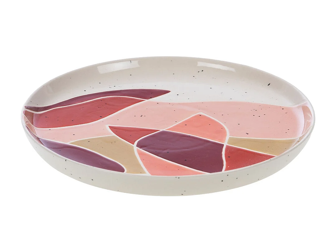 Assiette plate Elena 26 cm (lot de 6)