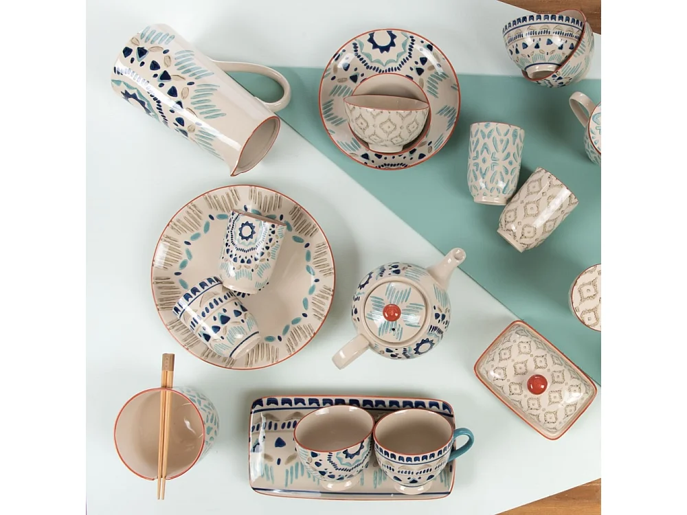 Assiette plate Keola 26 cm (lot de 6)