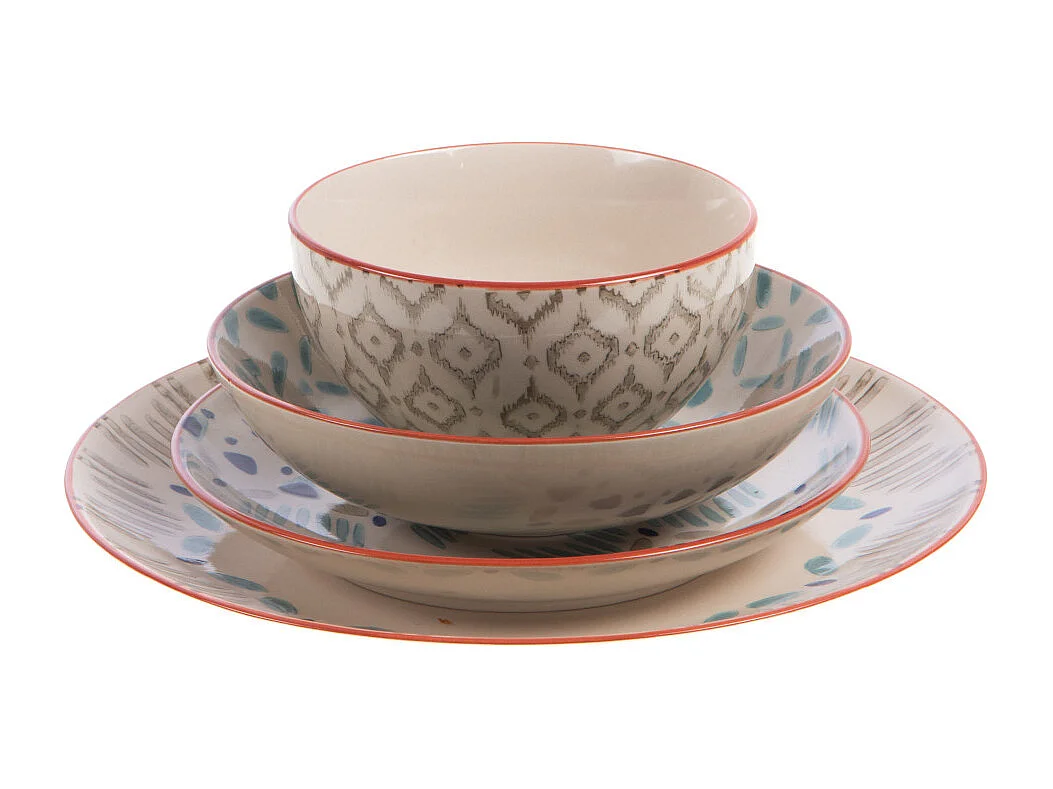 Assiette plate Keola 26 cm (lot de 6)