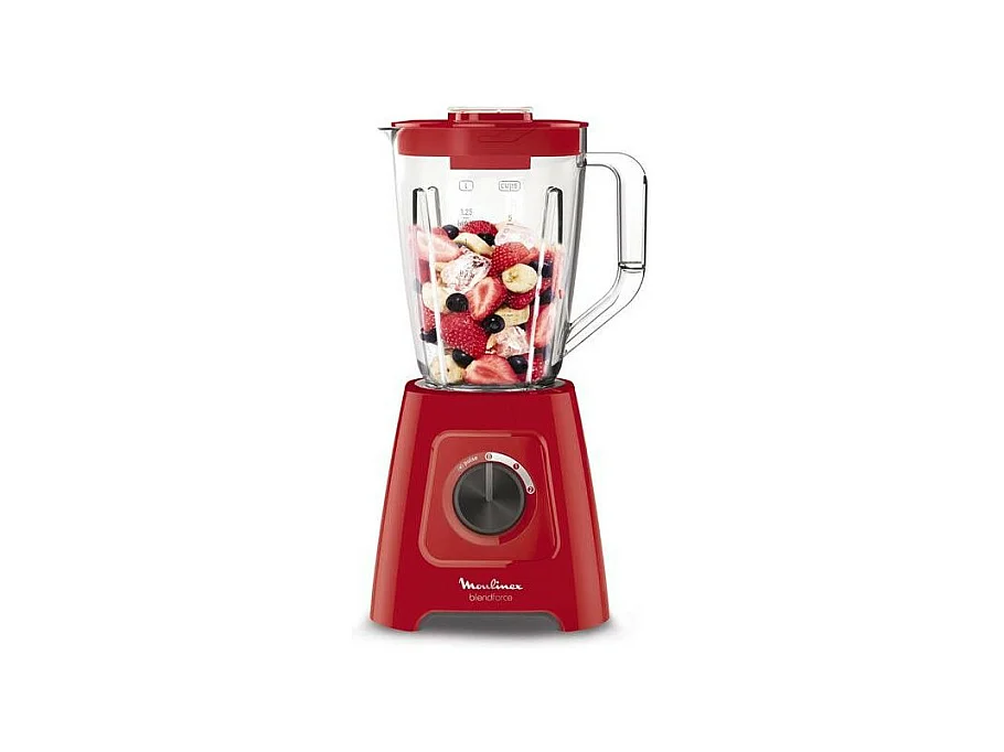 Moulinex Blender 2l 550w rouge - lm420510