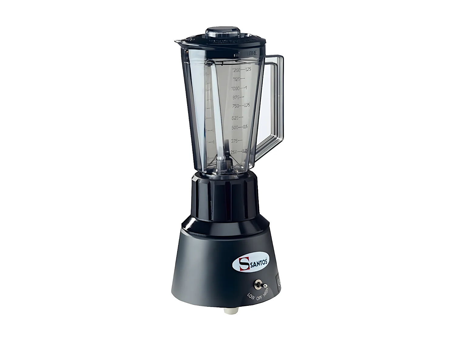 Mixeur de bar professionnel Santos Pro 1.25L 600W gris - Santos 33GE