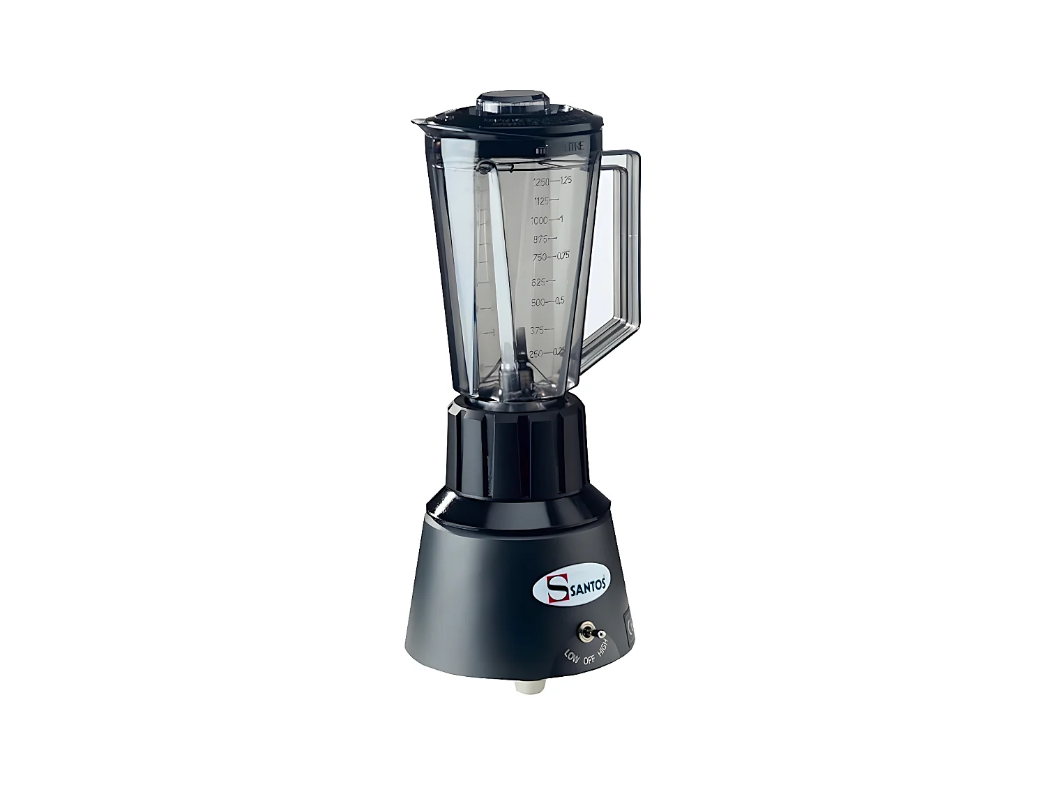 Mixeur de bar professionnel Santos Pro 1.25L 600W gris - Santos 33GE