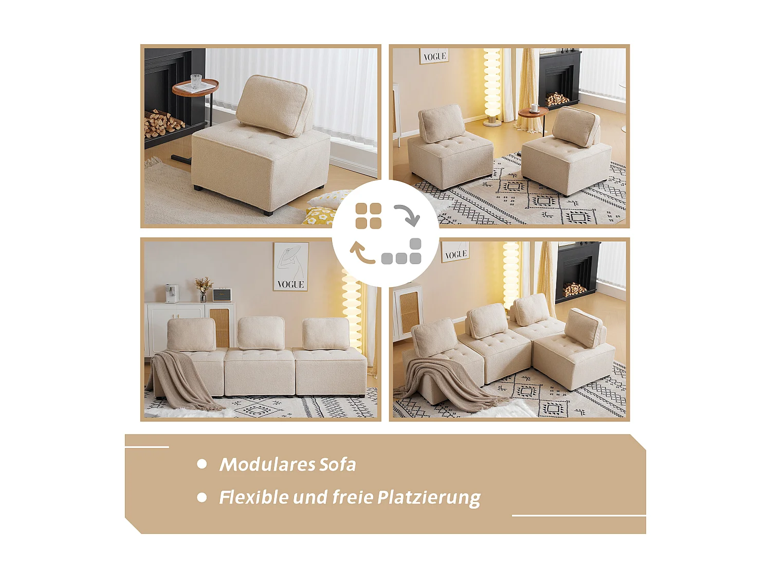 1 eenpersoonsbank, modulaire woonkamerbank, vrijetijdsstoel, armloze stoel, modulaire bank, 1 persoon, 2 personen, 3 personen, 4 personen hoekbank, splitsingsbank