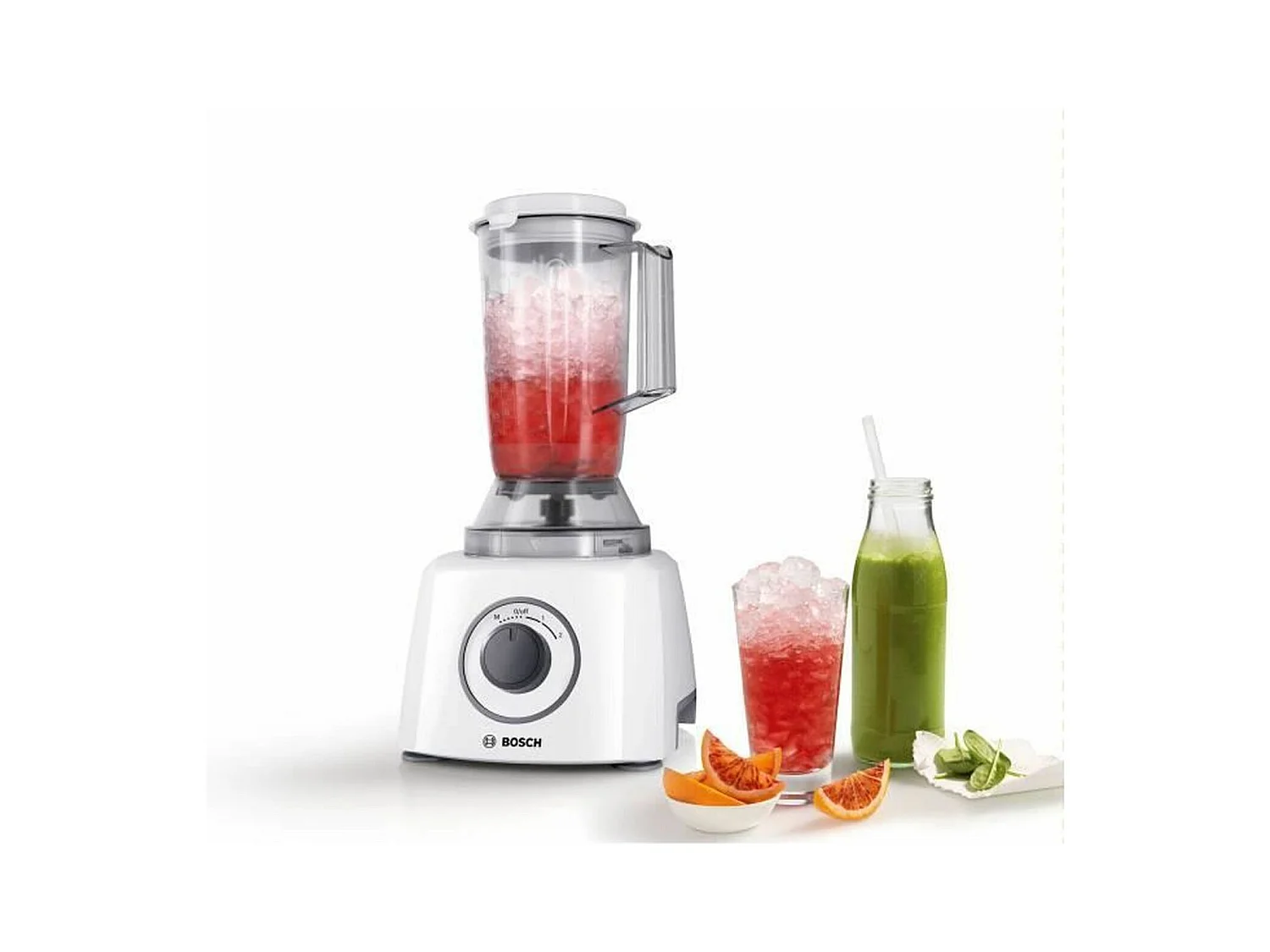 Bosch MCM3200W - Robot multi-fonctions - 800 Watt - blanc/gris