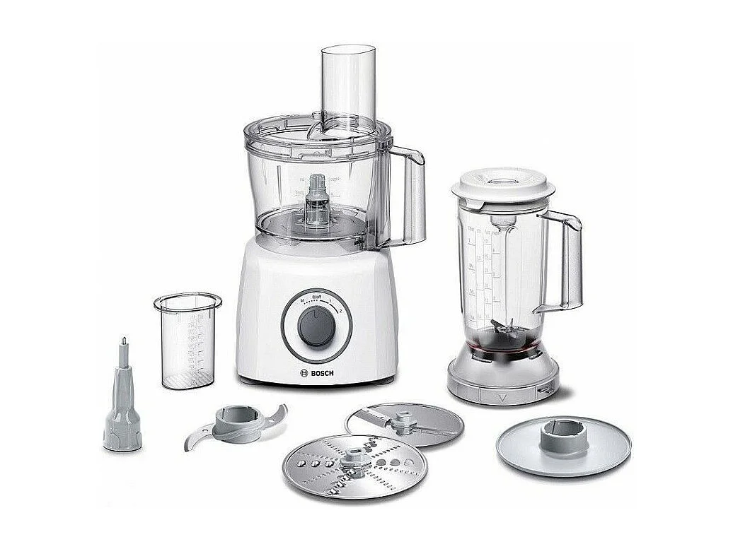 Weißer Multifunktionsroboter – 800 W – 2,3 l Rührschüssel