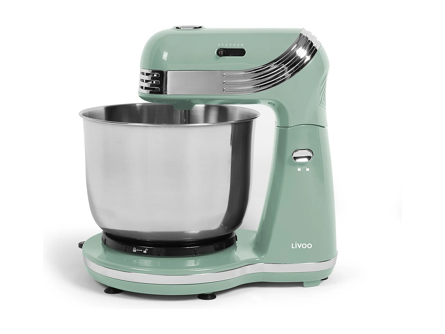 Livoo Robot pâtissier multifonction 3l 250w vert - dop137vs