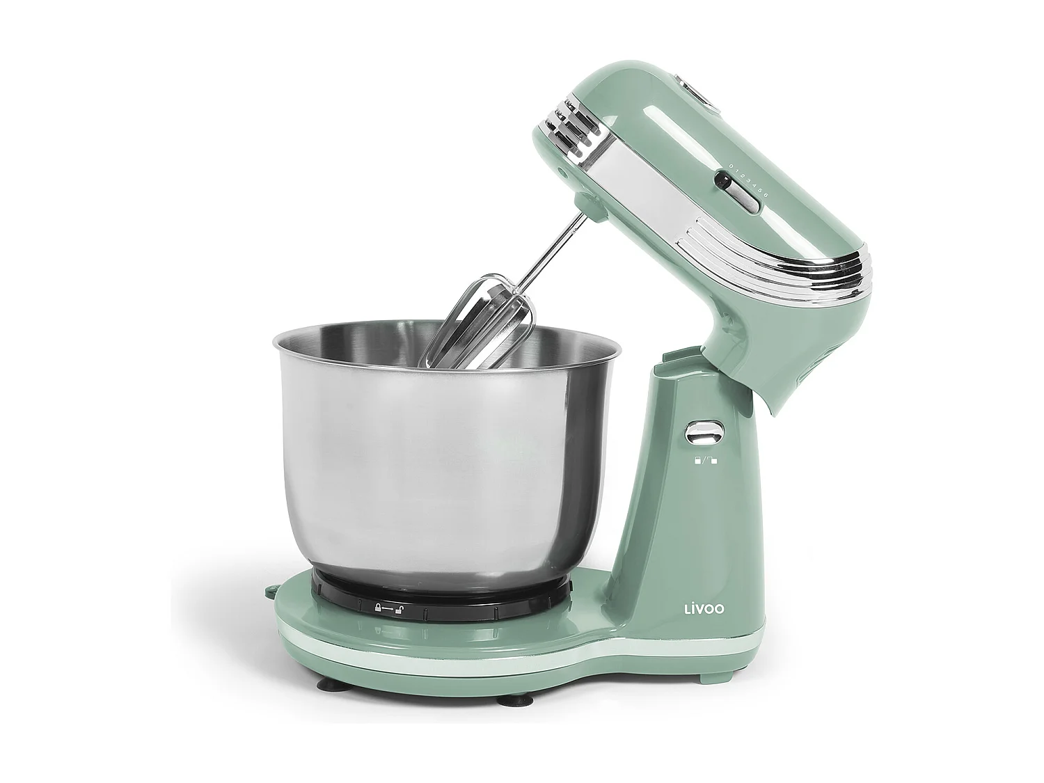 Livoo Robot pâtissier multifonction 3l 250w vert - dop137vs