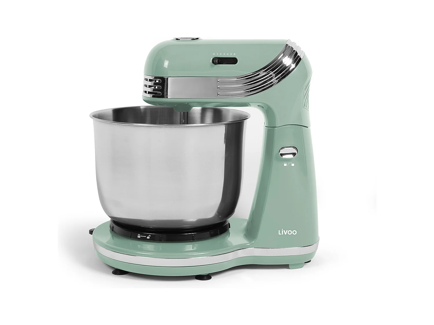 Livoo Robot pâtissier multifonction 3l 250w vert - dop137vs