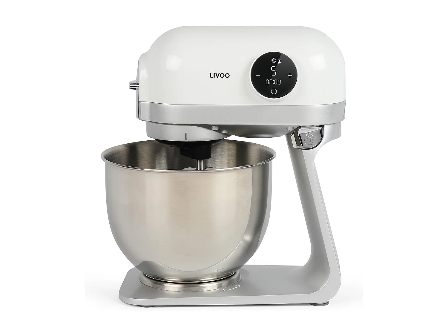 Livoo Robot pâtissier multifonction 5l 1200w blanc - dop234