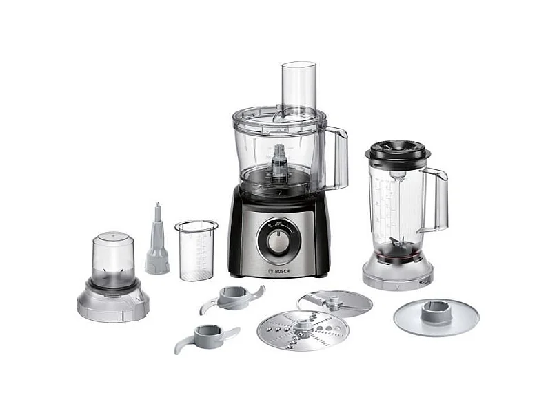 BOSCH MCM3501M MULTI TALENT Robot multifonctions - Noir/inox