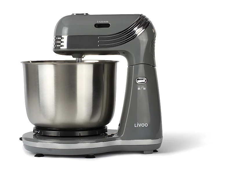 Livoo Robot pâtissier multifonction 3l 250w gris - dop137g