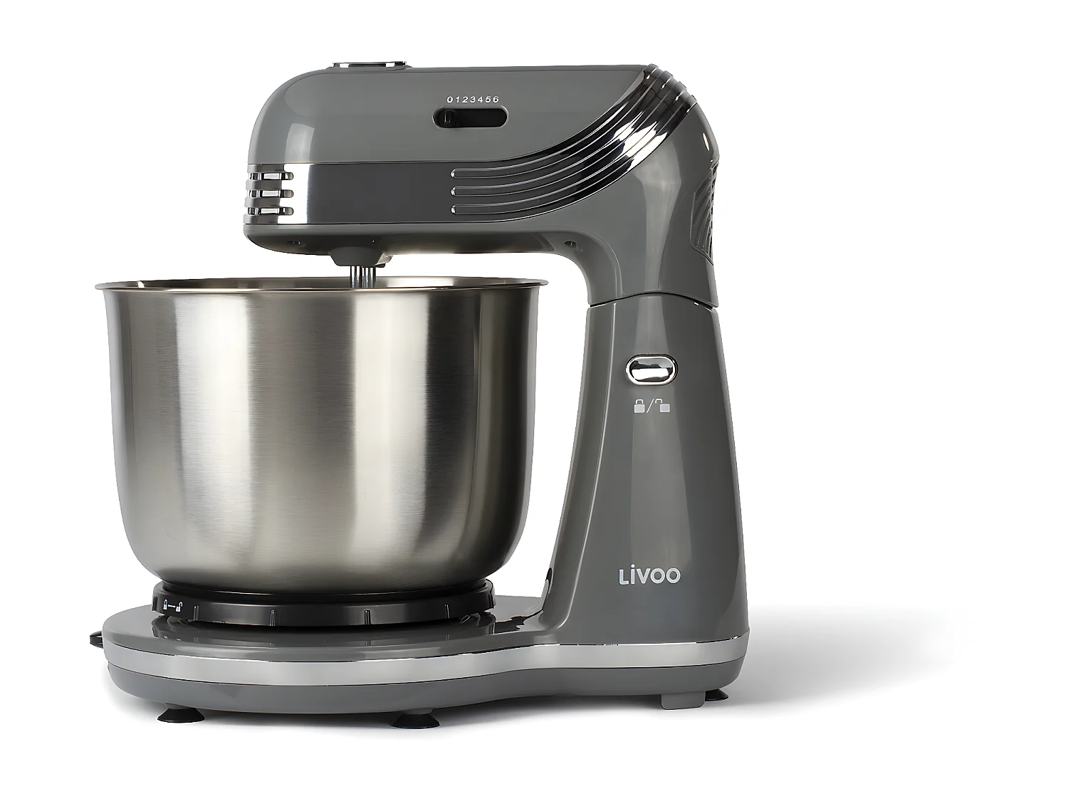 Livoo Robot pâtissier multifonction 3l 250w gris - dop137g