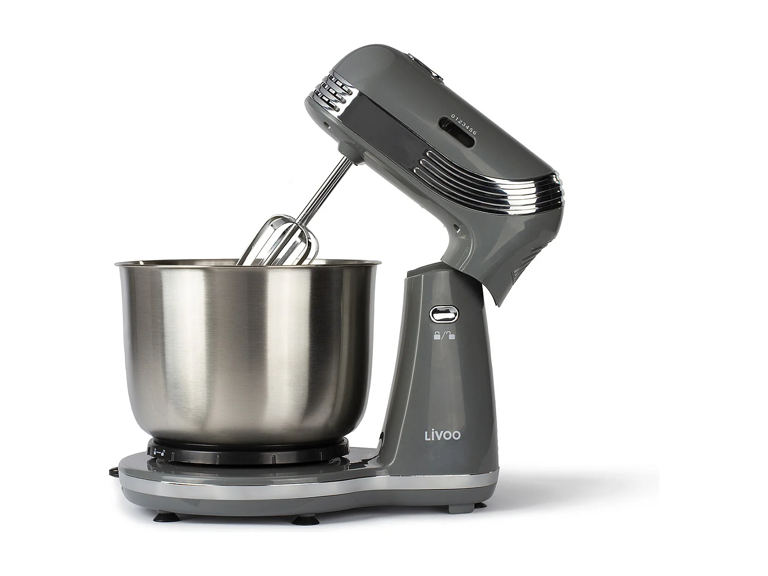 Livoo Robot pâtissier multifonction 3l 250w gris - dop137g