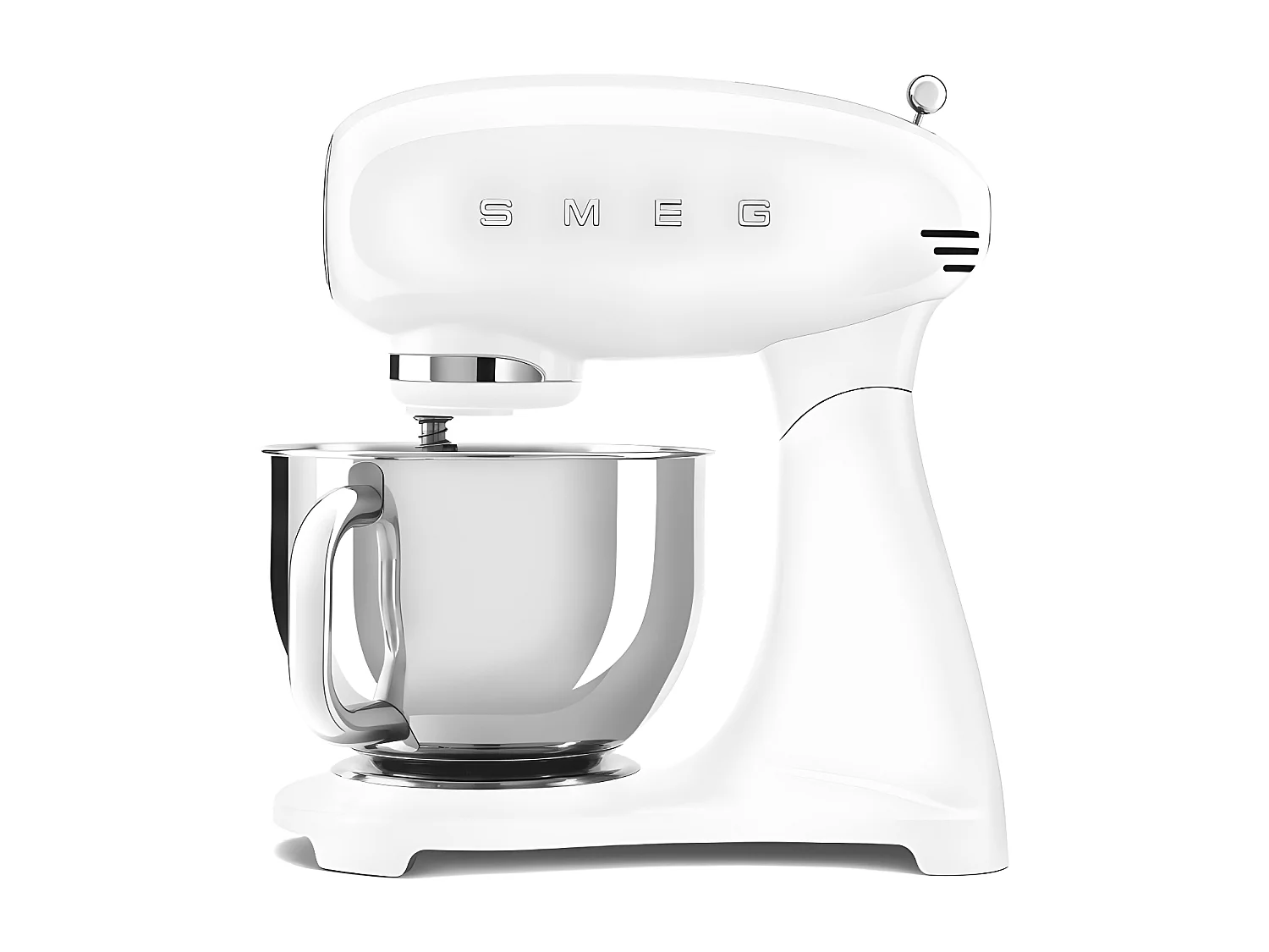 Smeg Robot sur socle 4.8l 800w blanc - SMF03WHEU