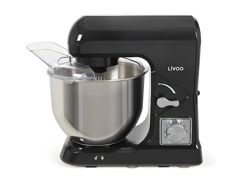 Livoo Robot pâtissier multifonction 5l 1000w noir - DOP190N