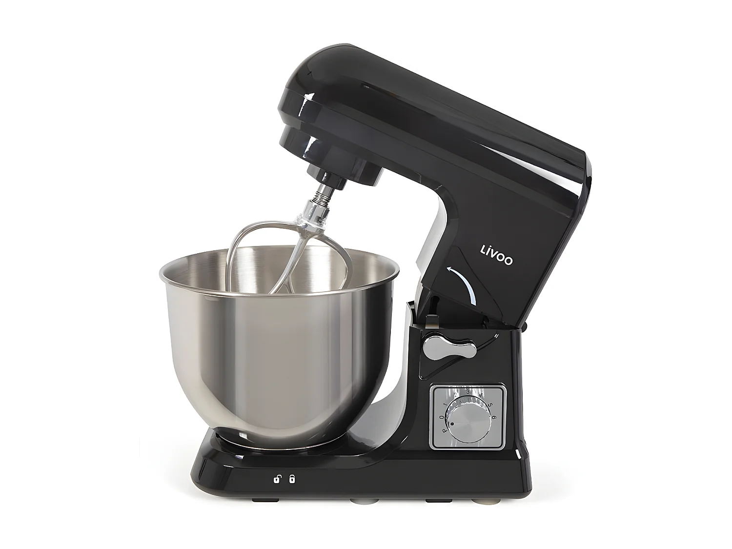 Livoo Robot pâtissier multifonction 5l 1000w noir - DOP190N