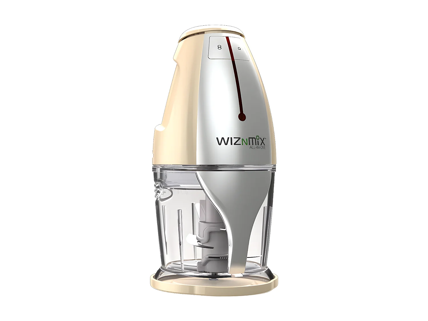 Wiznmix Robot multifonctions compact 0.75l 250w blanc écru - dm313750ce