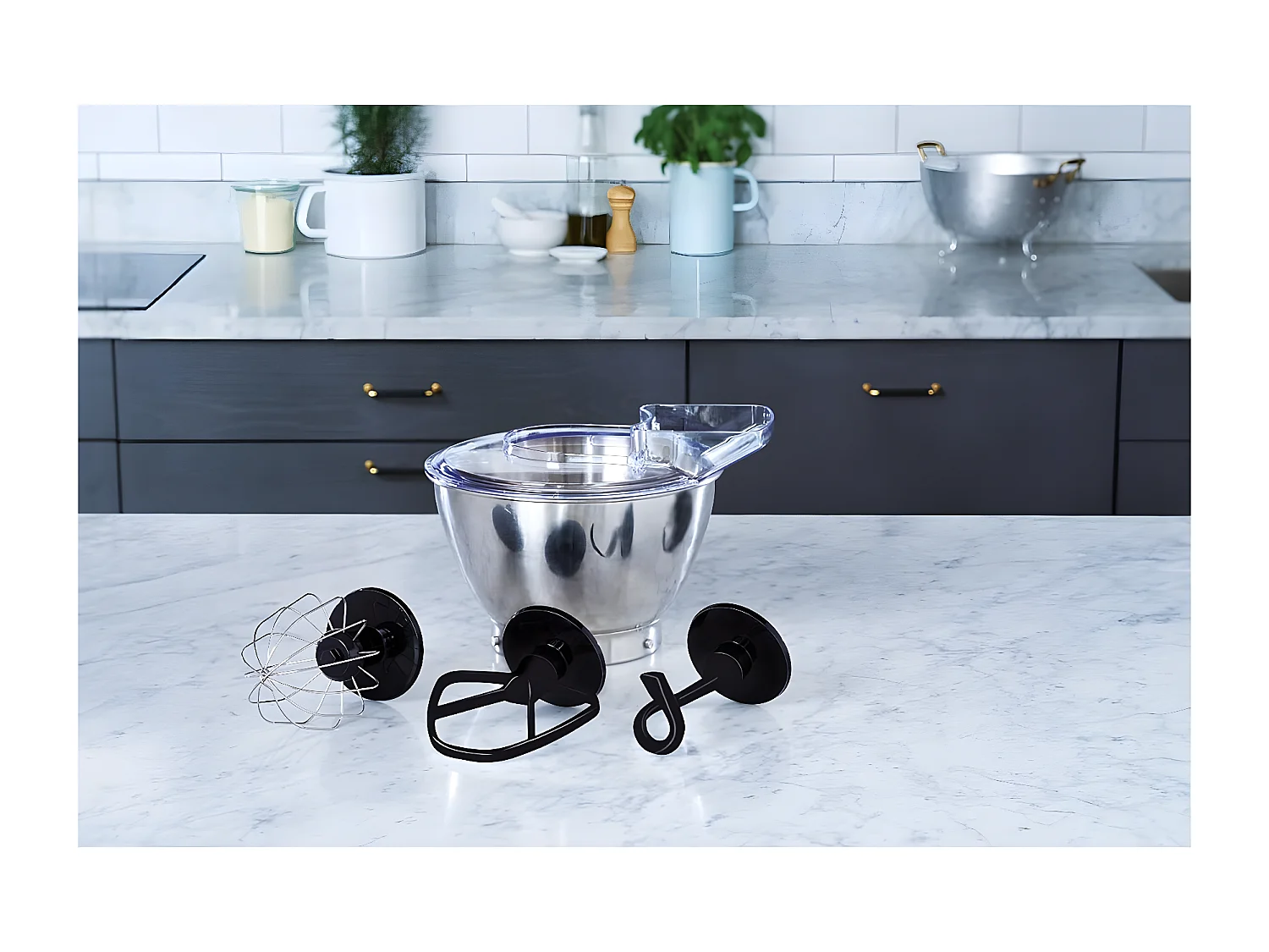 Electrolux Robot pâtissier 4.1l 800w blanc - ekm3010