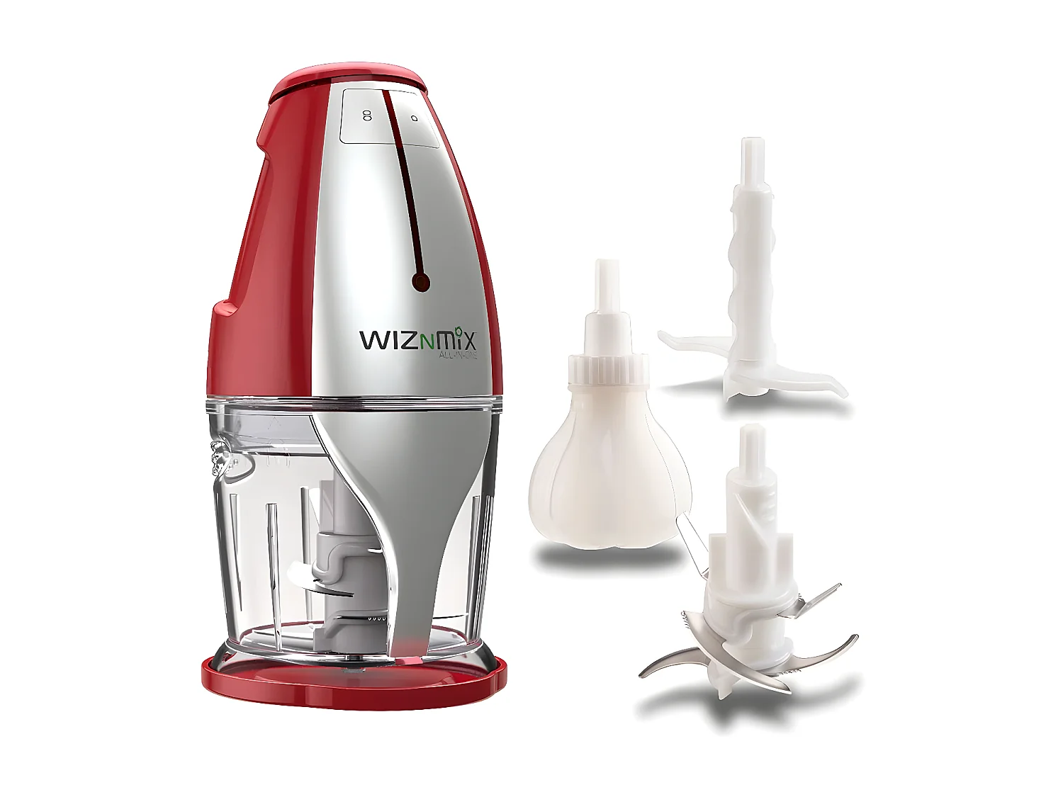 Wiznmix Robot multifonctions compact 0.75l 250w rouge - dm313750re