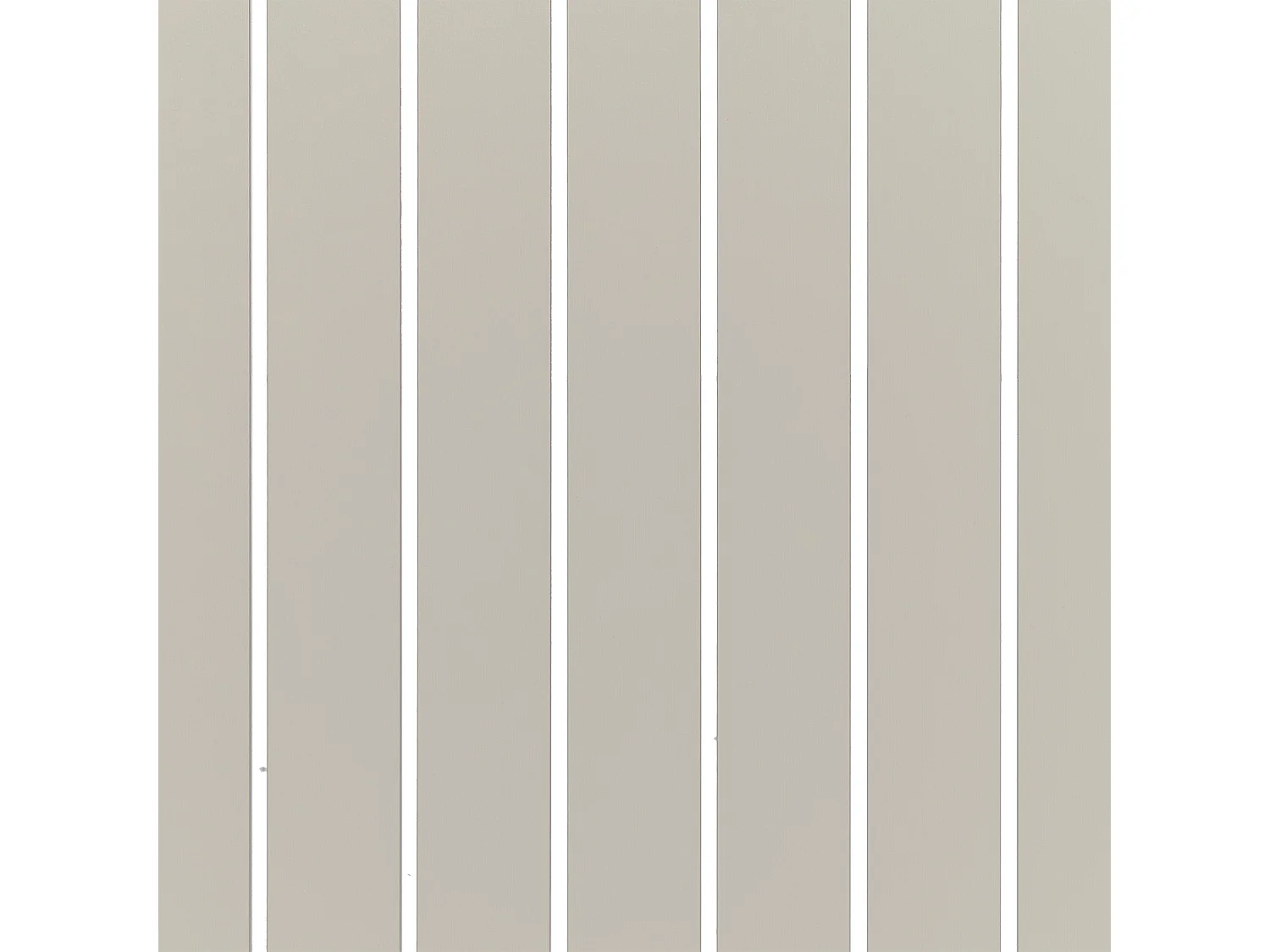 Garden Dining Table CASTELLA 120 cm 70 cm Metal Taupe