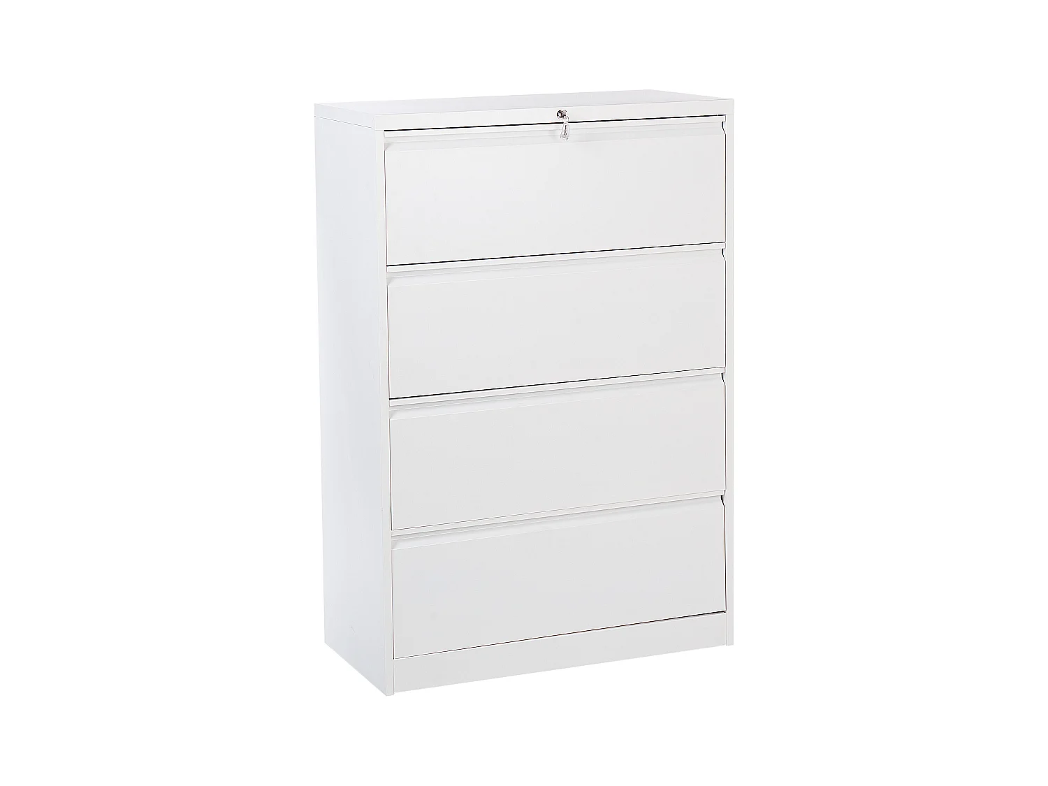 Meuble de rangement HALITE Métal Blanc