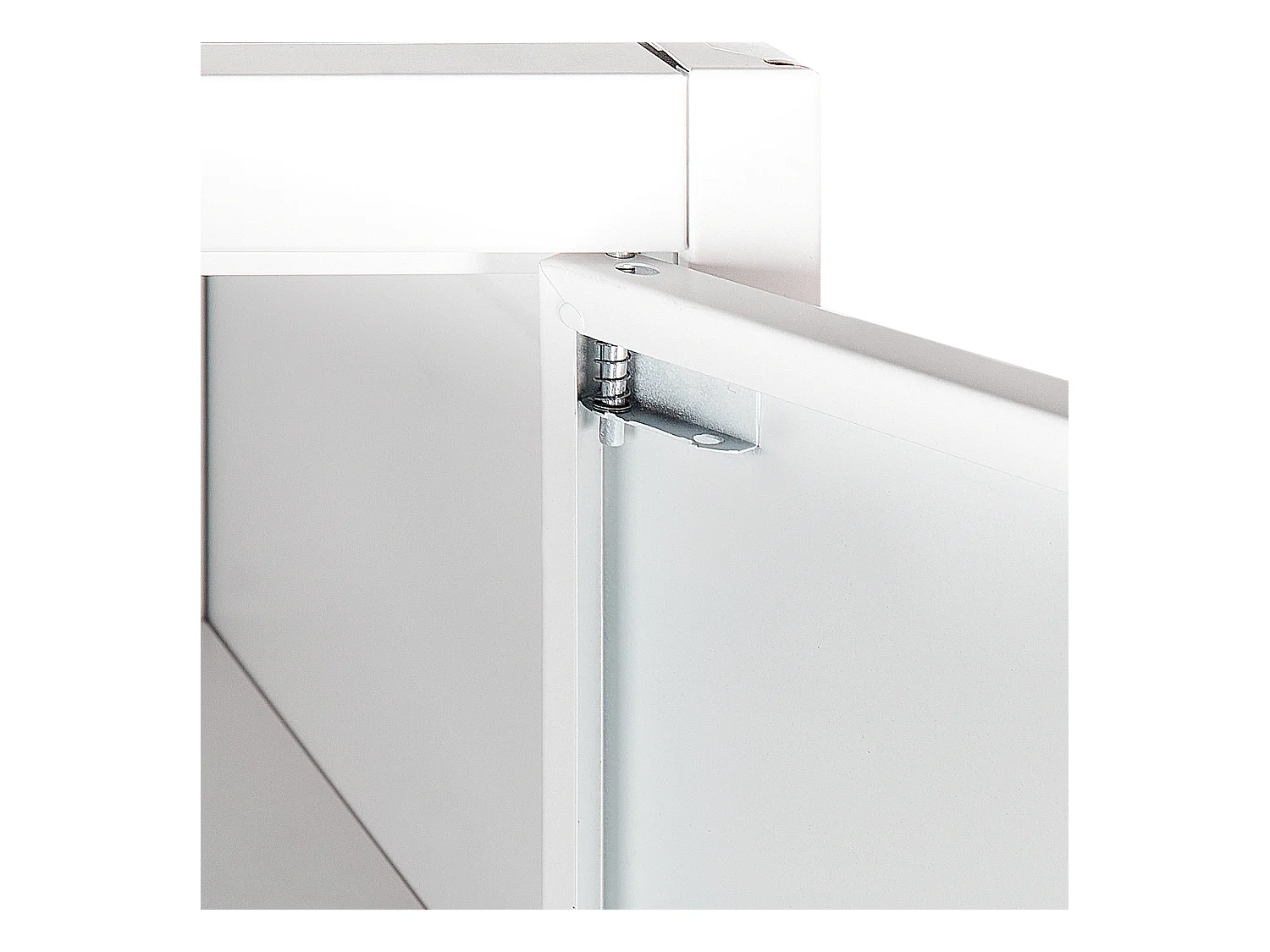 Büroschrank FELDSPAR Metall Weiss