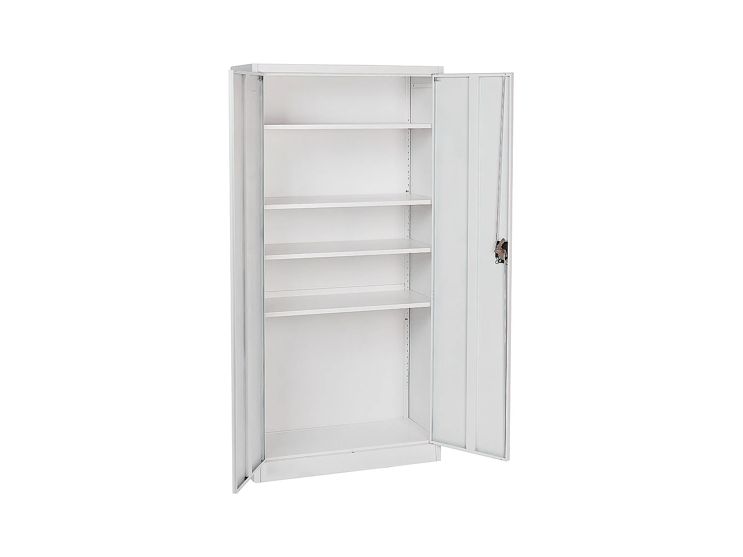 Büroschrank FELDSPAR Metall Weiss