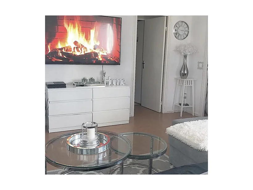 Lot de 2 tables Basses Gigogne ARTO inox et plateau en verre TRANSPARENT