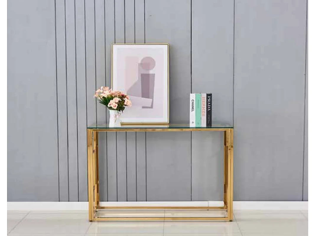 Console SOPHIE Gold 120x40x78 cm