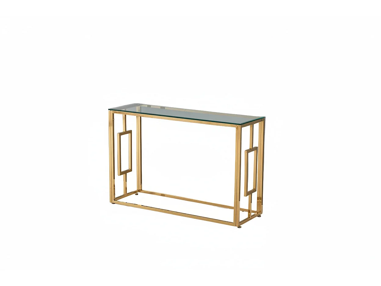 Console Gold Transparent 120x40x78 cm SOPHIE
