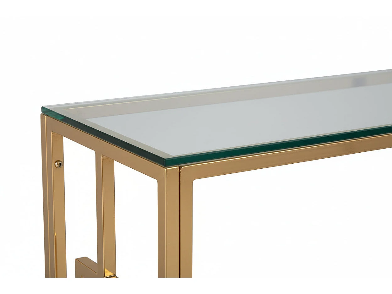 Console Gold Transparent 120x40x78 cm SOPHIE