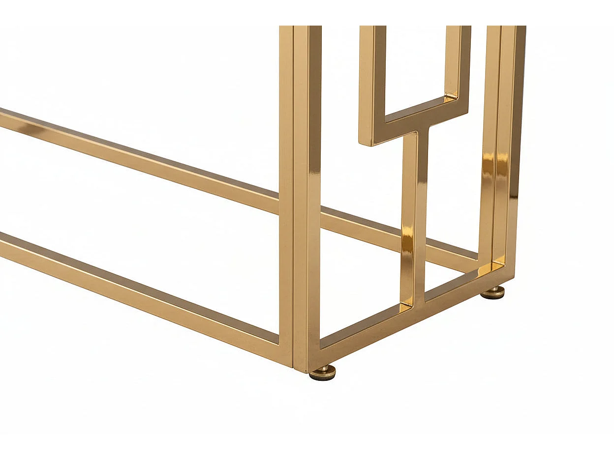 Console Gold Transparent 120x40x78 cm SOPHIE