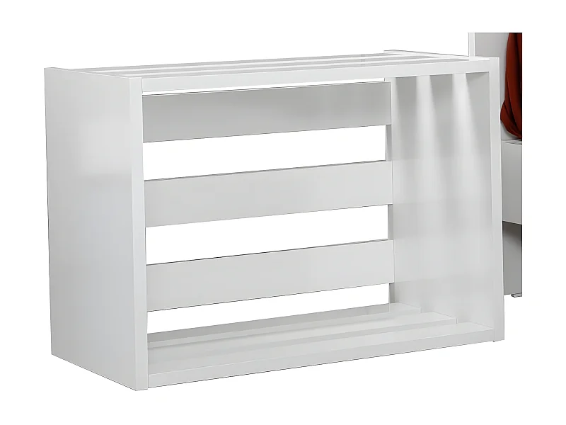 Table de chevet Olgin L60xH43cm Blanc