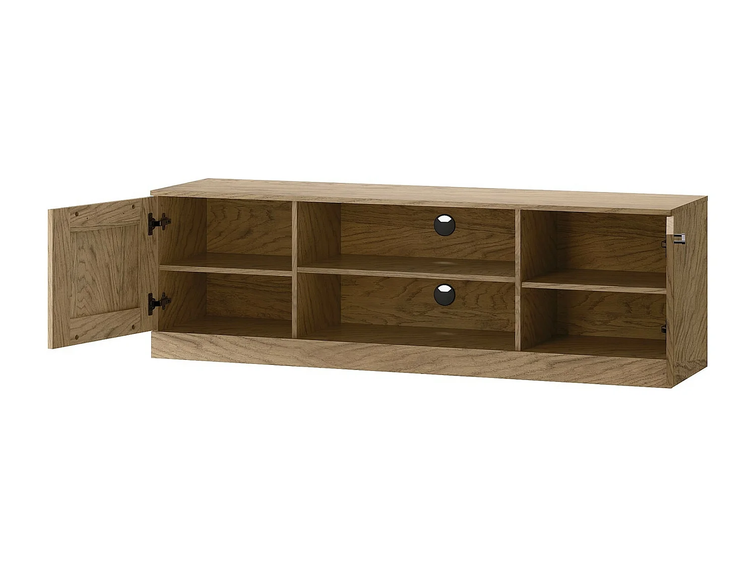 LOWBOARD Cozy Eiche Rustikal 160 / 42 / 50cm