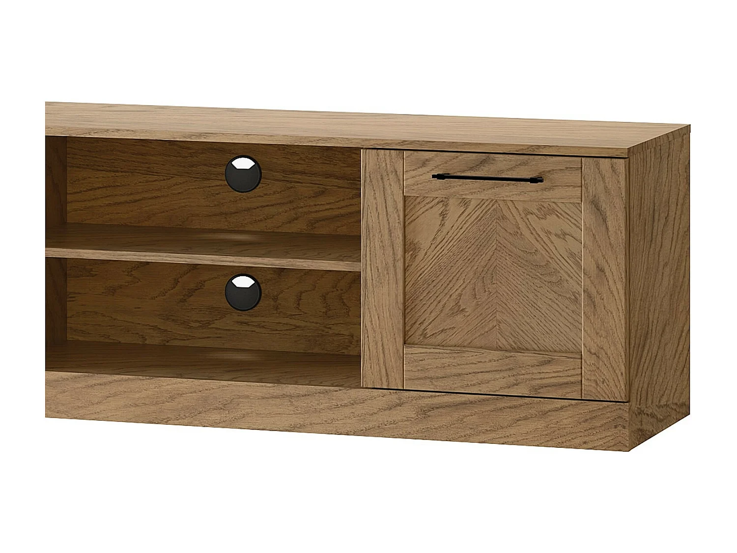 LOWBOARD Cozy Eiche Rustikal 160 / 42 / 50cm