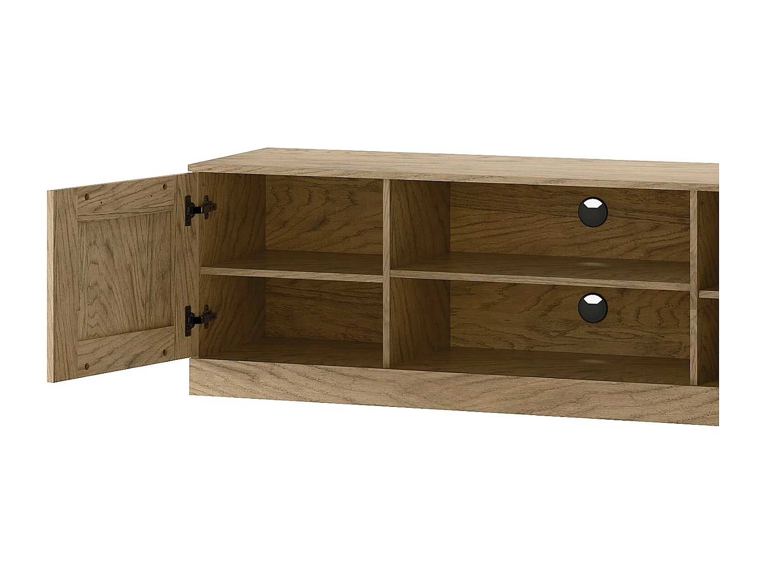 LOWBOARD Cozy Eiche Rustikal 160 / 42 / 50cm