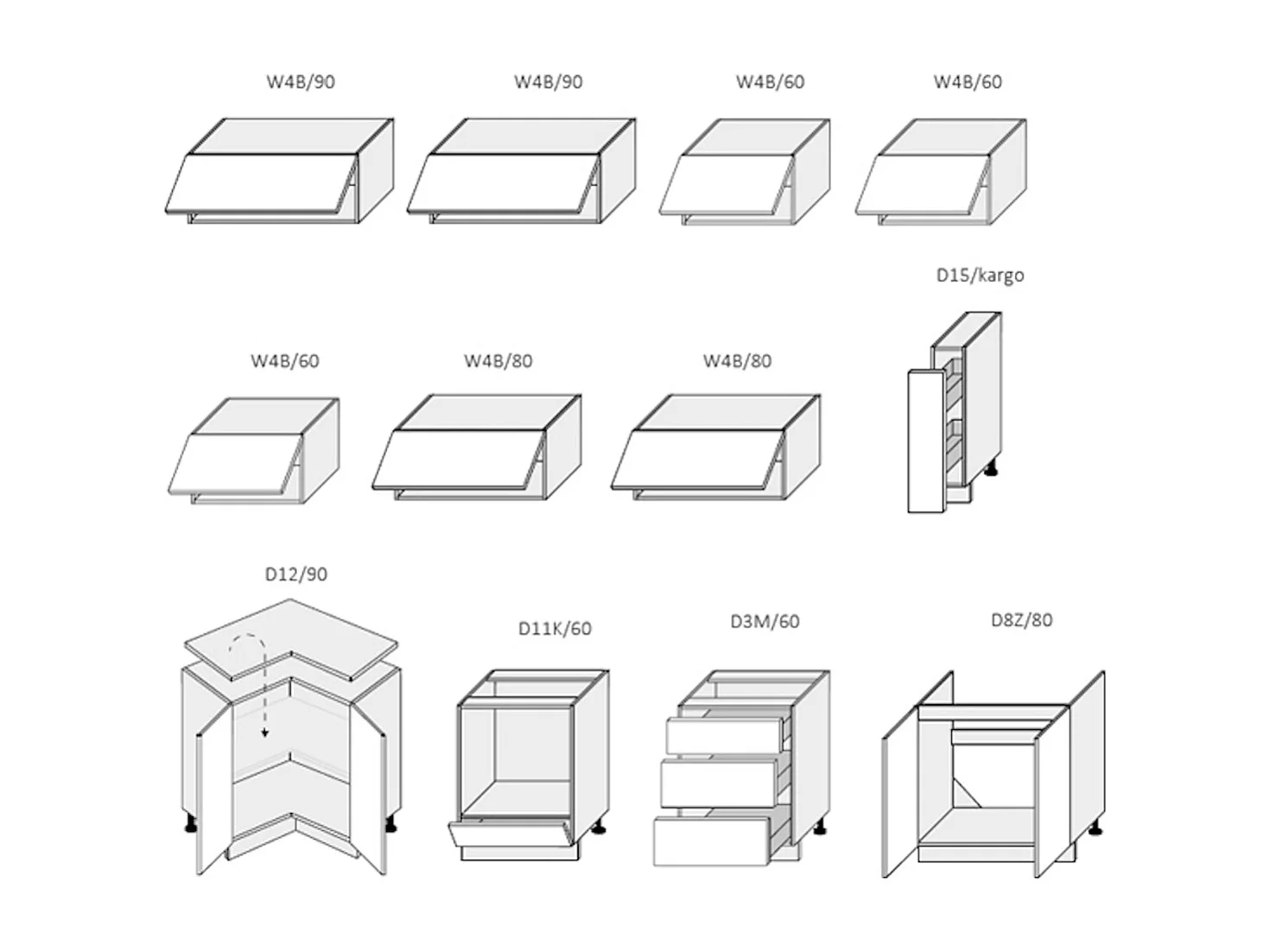 WINKELKÜCHE Platinium grau matt / weiß hochglanz 12-teilig