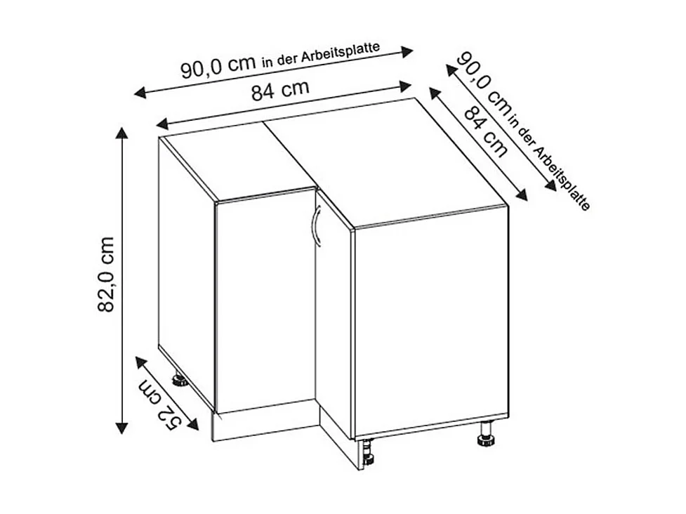 WINKELKÜCHE Platinium grau matt / weiß hochglanz 12-teilig