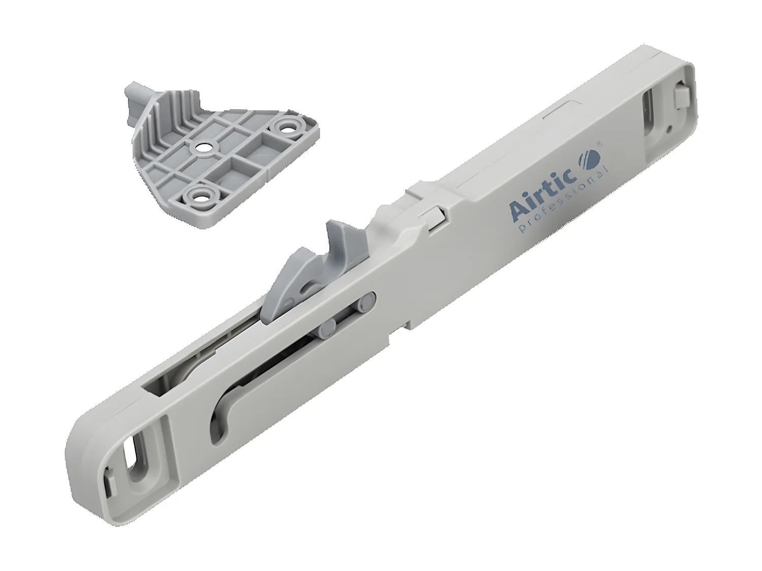 KÜCHENLEERBLOCK Amaro grau / reinweiß matt 10-teilig