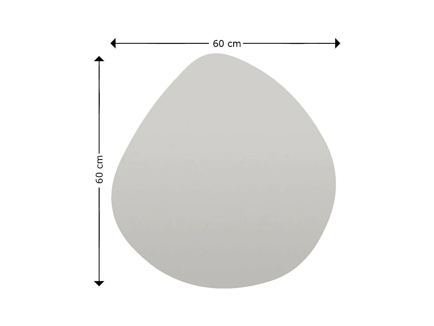 SpiegelsO Dodentha, Spiegel, Wanddecoratie, Spiegeldecoratie, 60x2h60 cm, Zwart