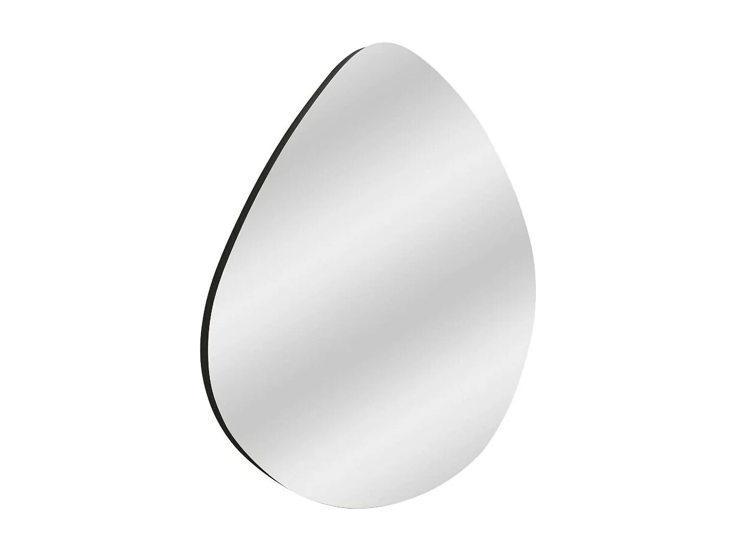 EspelhosOu Dodentha, Espelho, Artigo de decoração de parede, Decoração com espelho, 60x2h60 cm, Preto