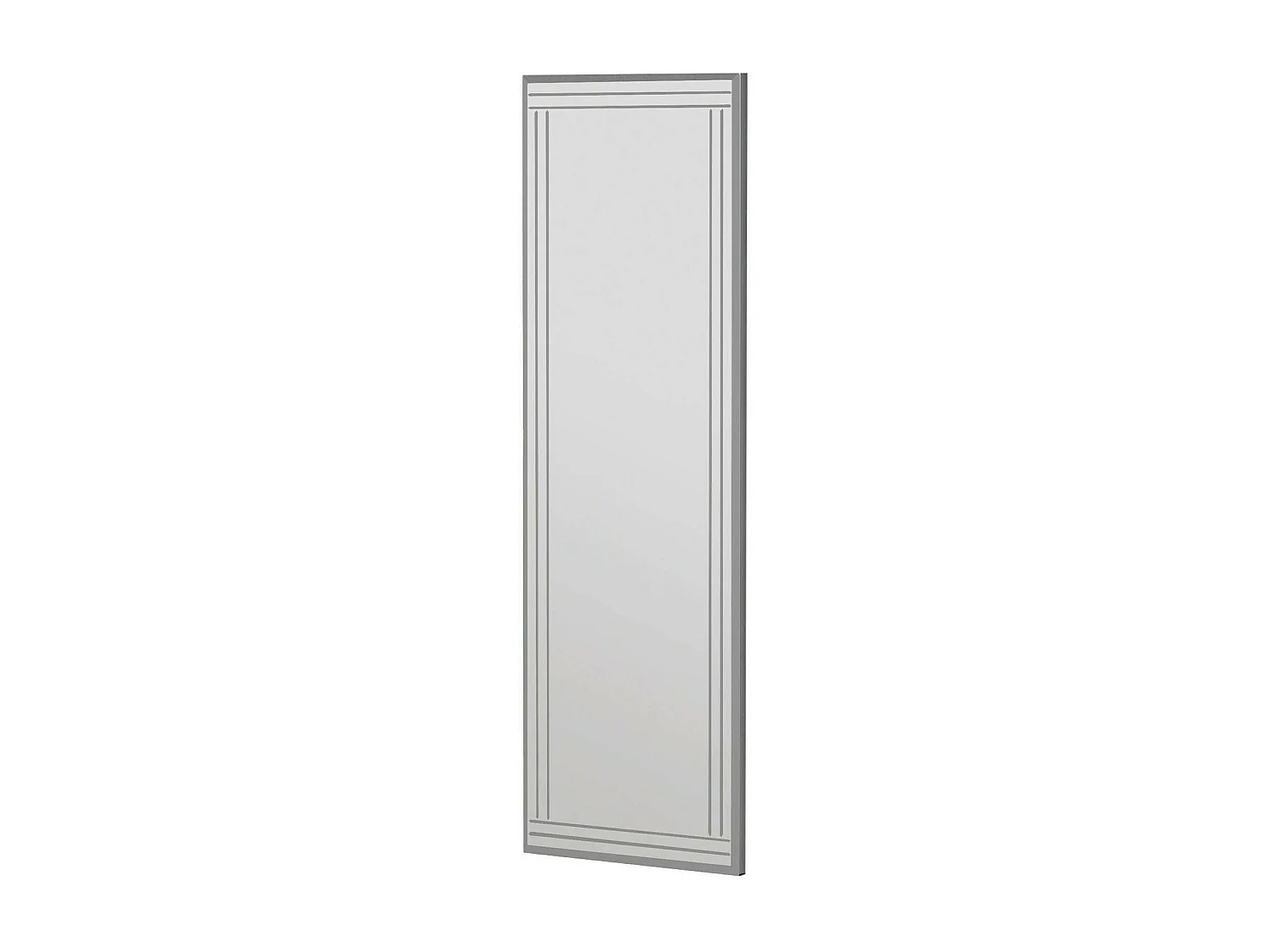 Specchio Mossano, Materiale Struttura in Vetro, 2.2x120h cm Bianco