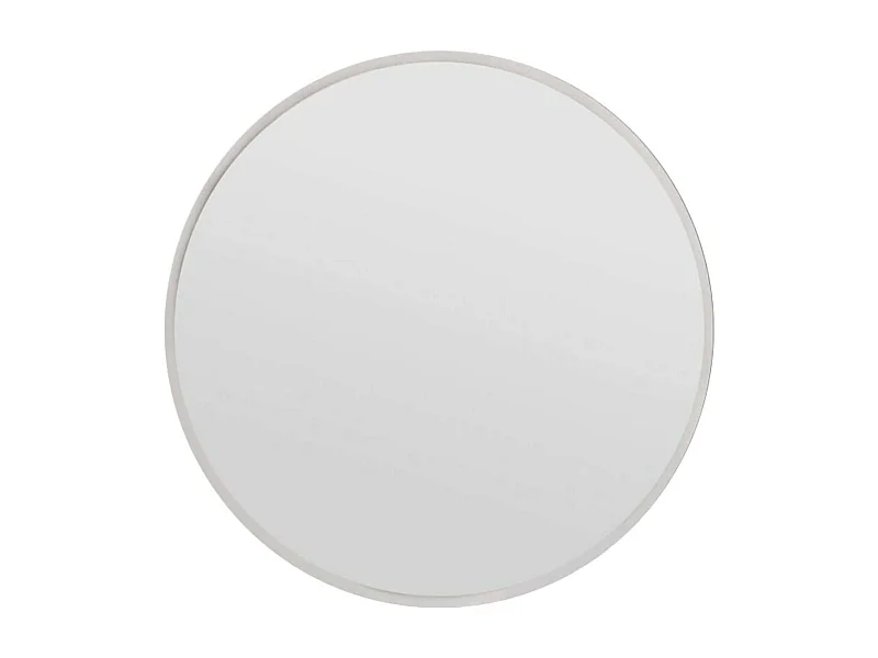 Espejito Dlucchin, Espejo, Objeto de decoración de pared, Decoración de espejo, 60x2h60 cm, Blanco