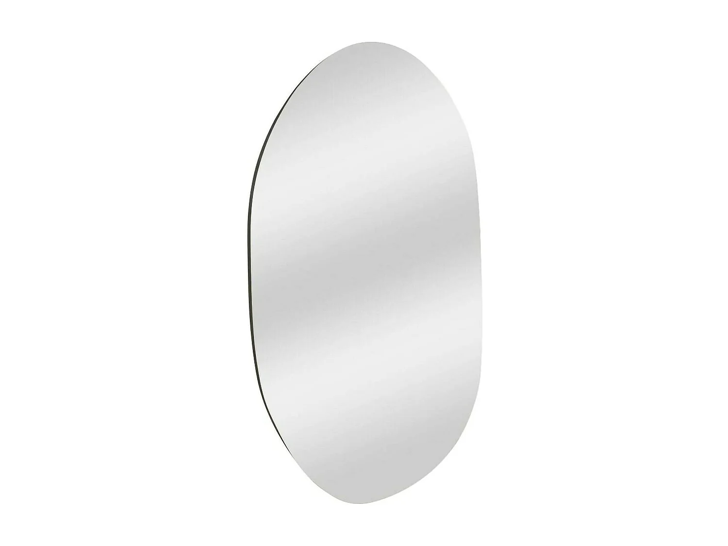 Espejito Dpelos, Espejo, Objeto de decoración de pared, Decoración de espejo, 52x2h89 cm, Negro