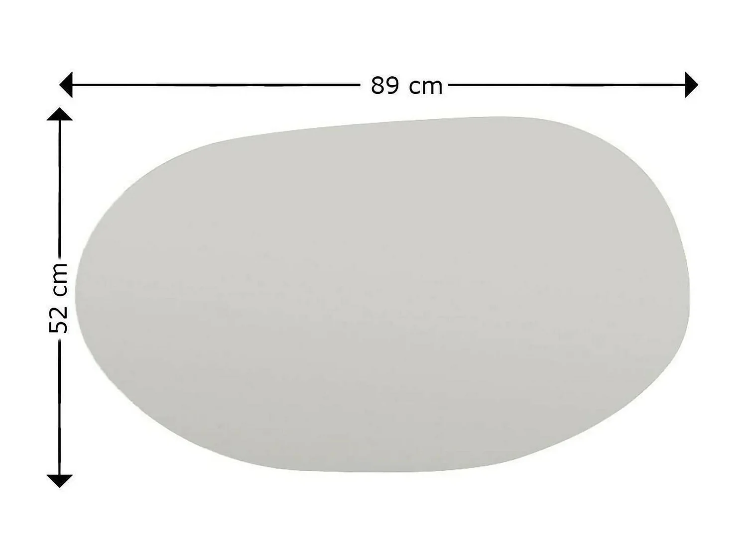 Miroir Pelagus, Verre miroité, Objet d'ameublement mural, Décoration avec miroir, 52x2h89 cm, Noir